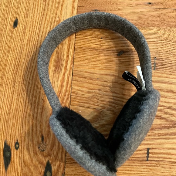 J. Crew Accessories J Crew Brand Classic Wool Earmuffs Color Gray